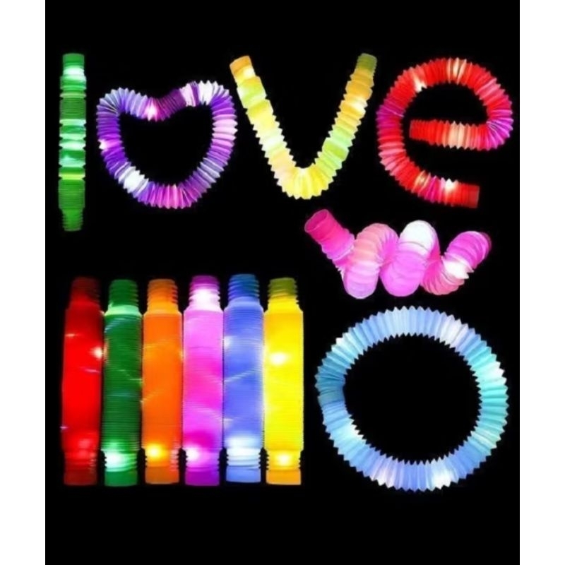 MAINAN POP LED/SELANG LED LAMPU/POP PIP LED