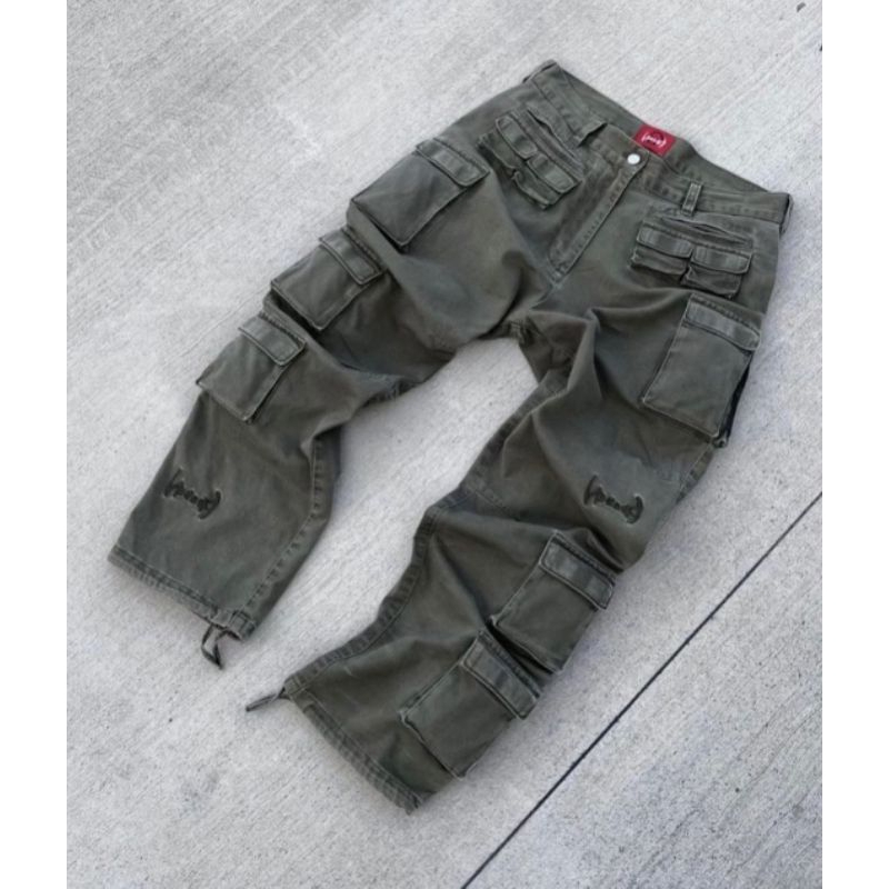 Jeans cargo multipocket