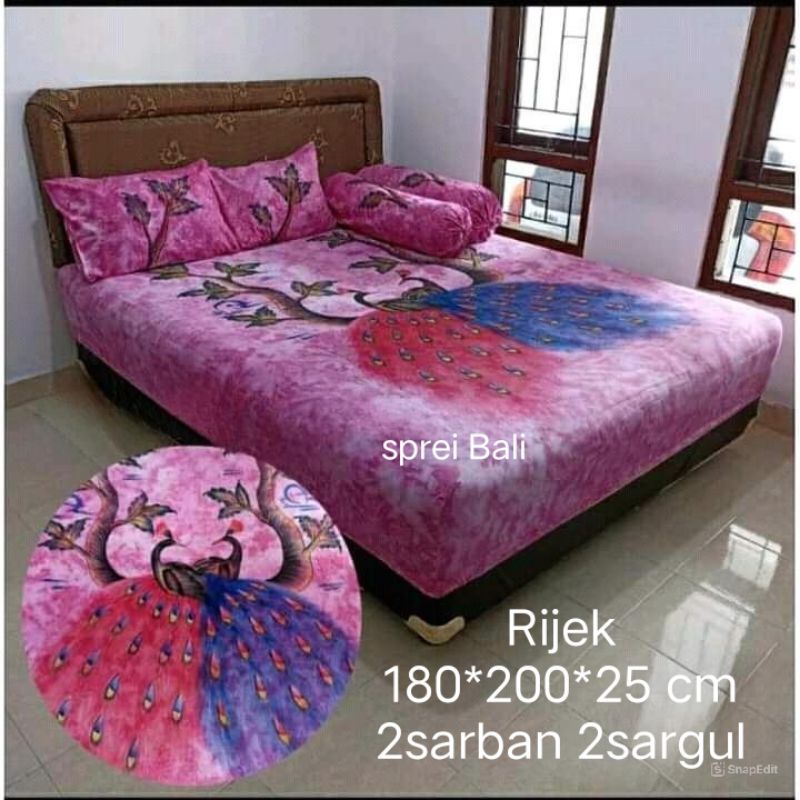sprei lukis Bali Rijek