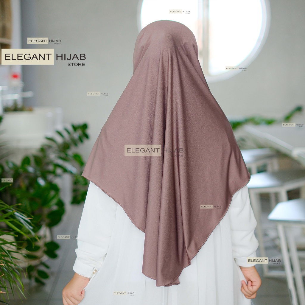 OFFICIAL Hijab Instan Anak Medina Malay Jersey I Jilbab Anak Malaysia Plus Inner Soft Pet I Kerudung