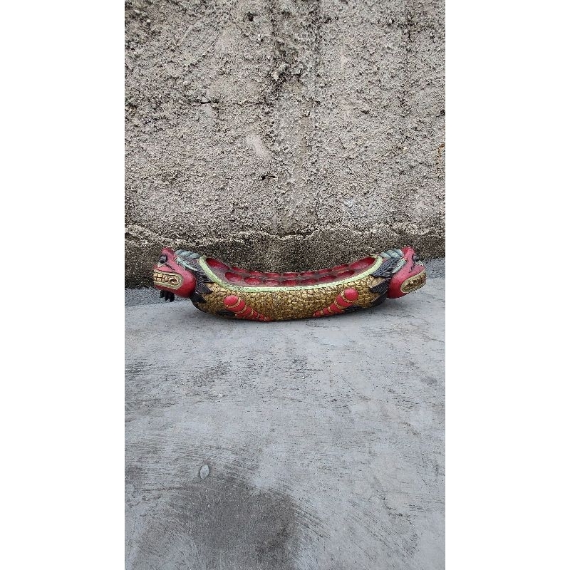 dakon congklak naga dari kayu jati