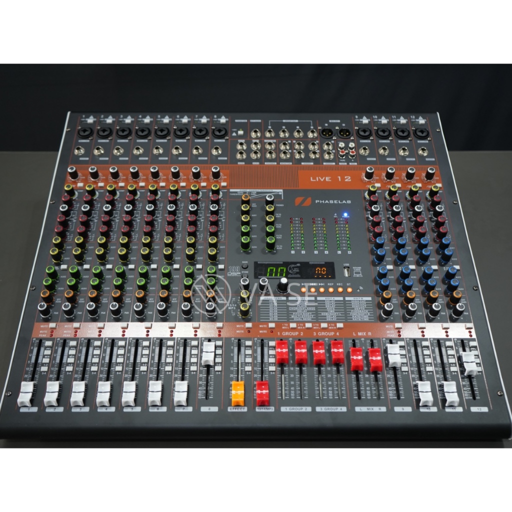 MIXER AUDIO ANALOG PHASELAB LIVE 12 16