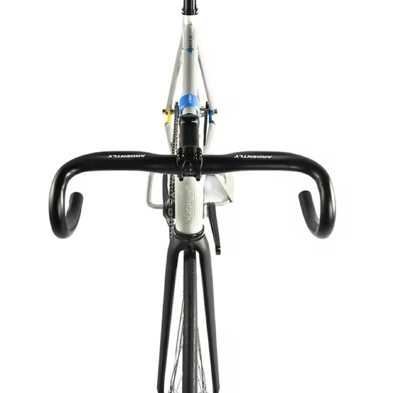 Dropbar ardently pipih aero compact alloy fixie roadbike