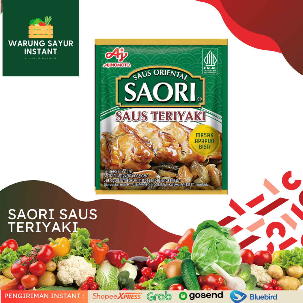 

Saori Saus Teriyaki | Warung sayur instant