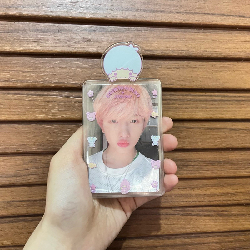 [READY] PC HOLDER SANRIO STAND ACRYLIC SANRIO PHOTOCARD ALBUM DICON JISUNG NCT DREAM OFFICIAL