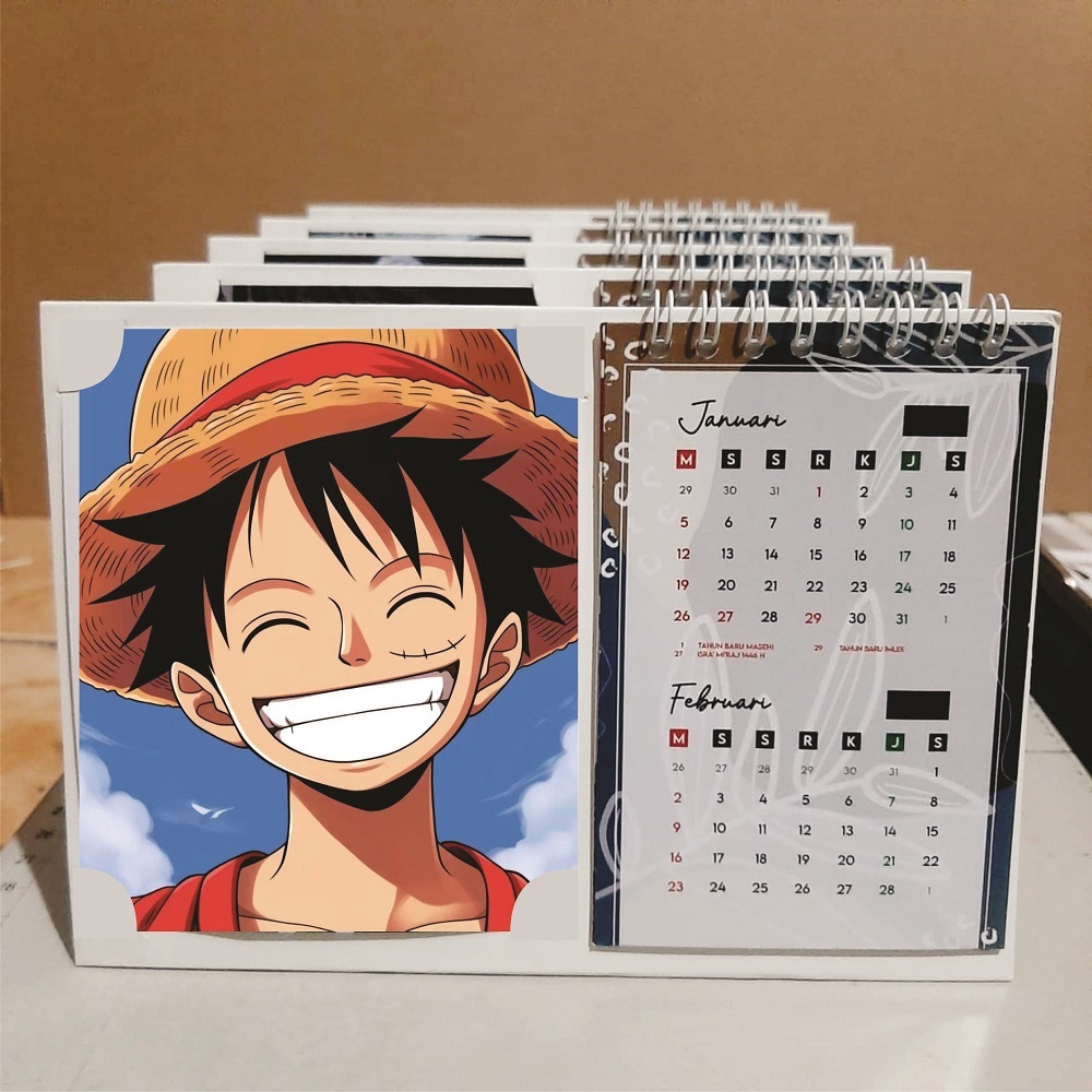 

Kalender duduk 2025 One Piece Kalender duduk anime 2025