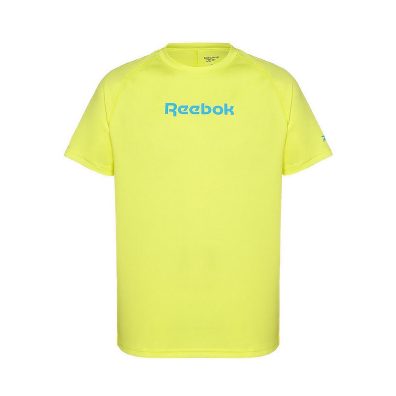 KODE J37L Reebok Men Running T Shirt Yellow