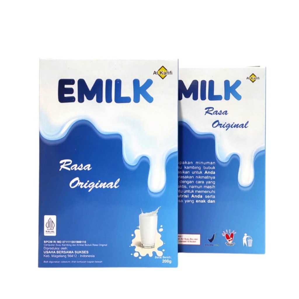 

Susu Kambing Etawa Emilk Bubuk Rasa Original 200 Gram Membantu Menjaga Kesehatan Tulang Pencernaan Dan Pernafasan