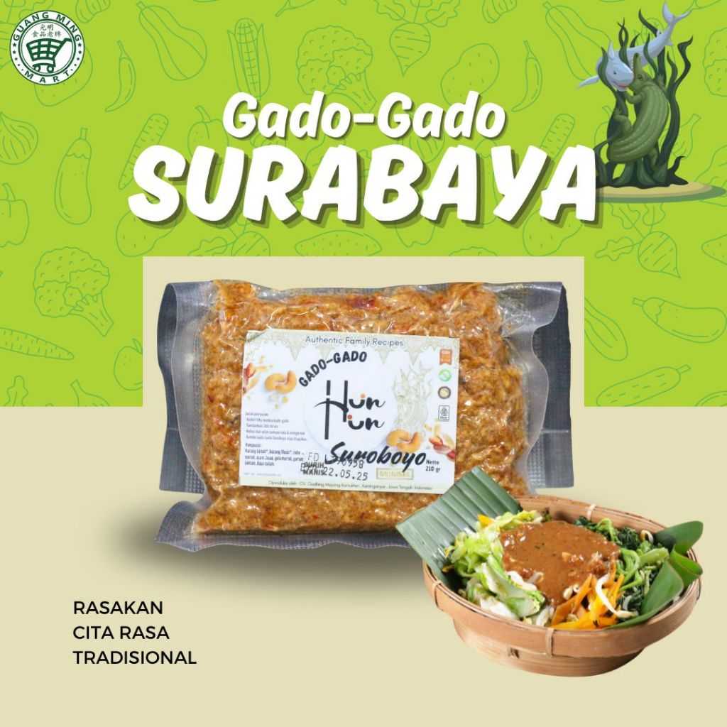 

Gadhing De'Vegan Bumbu Gado-Gado Surabaya