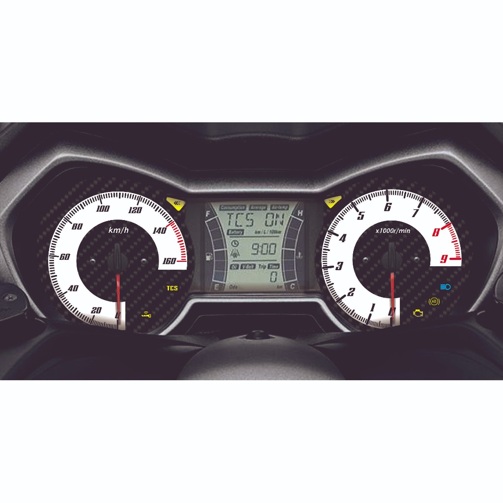 Custom Speedometer Motor XMAX White Series