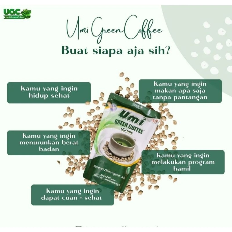

KOPI HIJAU UMI GREEN COFFEE SOLUSI GATAL