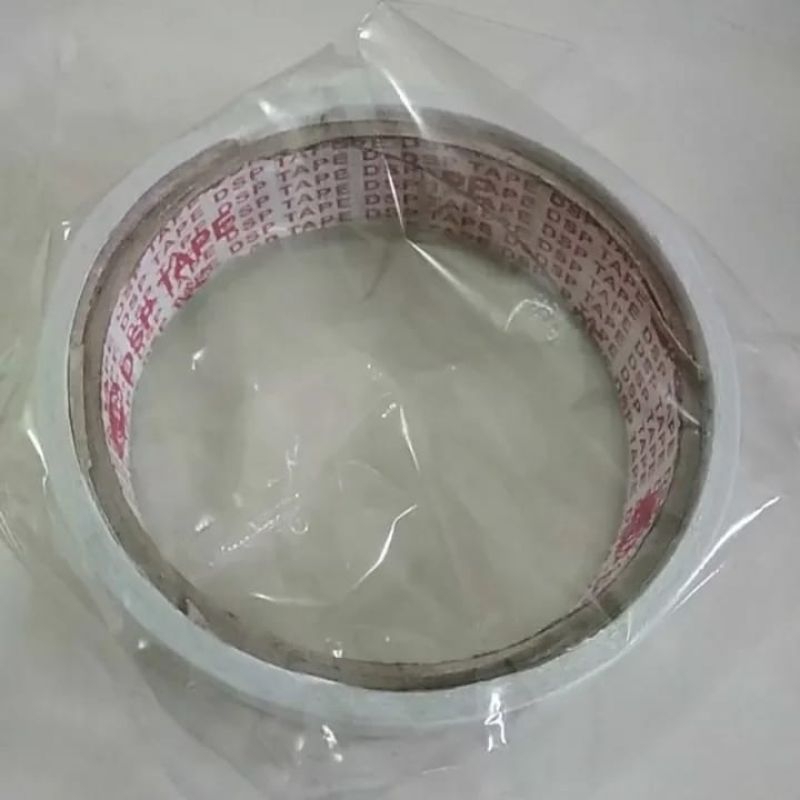 

Double Tape Bening D.S.P 1 Inch 24 mm x 8 mm | Lem Perekat 2 Sisi