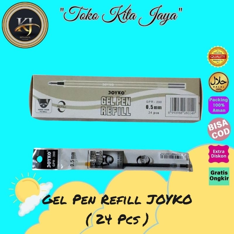 

Gel Pen Refill JOYKO ( 24 pcs )
