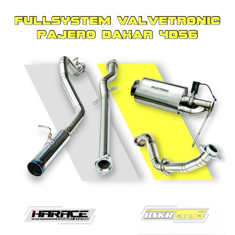 KNALPOT VAVLEVTRONIC PAJERO DAKAR 4D56