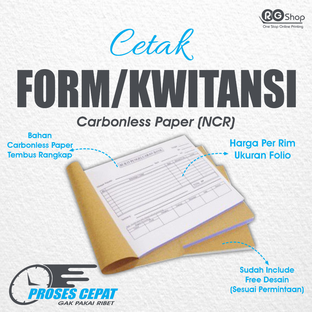 

CETAK NOTA/KWITANSI/FORM CARBONLESS PAPER