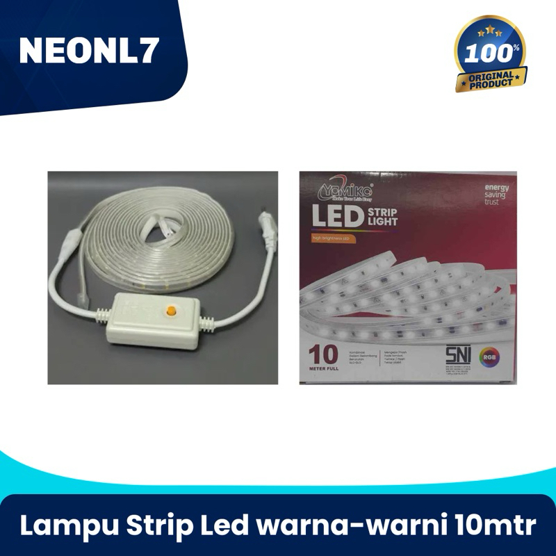 LAMPU LED STRIP SELANG RGB OUTDOOR
