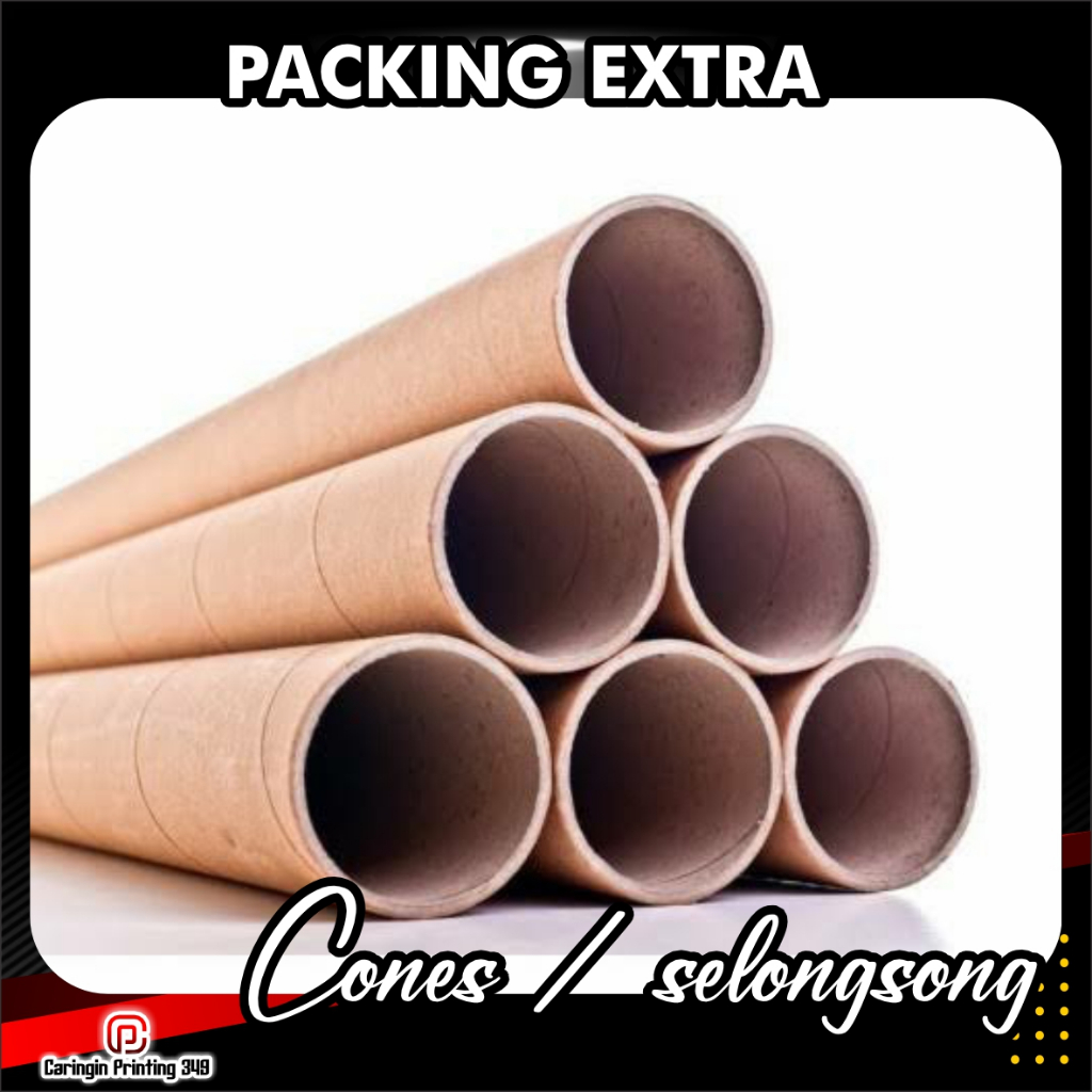 

PACKAGING EXTRA CONES/SELONGSONG untuk Spanduk / Sticker meteran