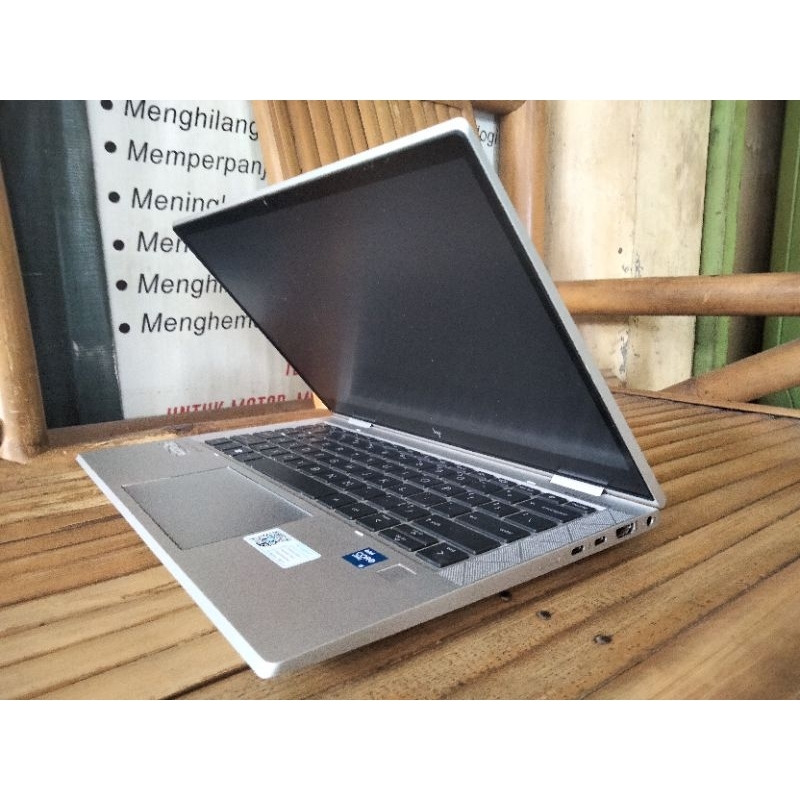 Laptop 2in1 HP Elitebook X360-830-G8/core i5-gen11/RAM 16GB/SSD 256GB/TOUCHSCREEN LIPAT,Full HD