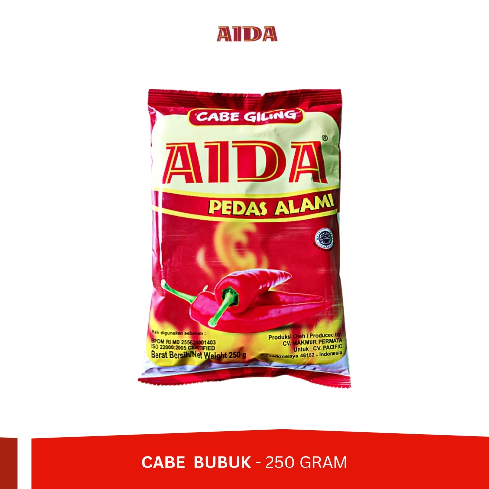 

AIDA - Cabe Bubuk - 250 GRAM