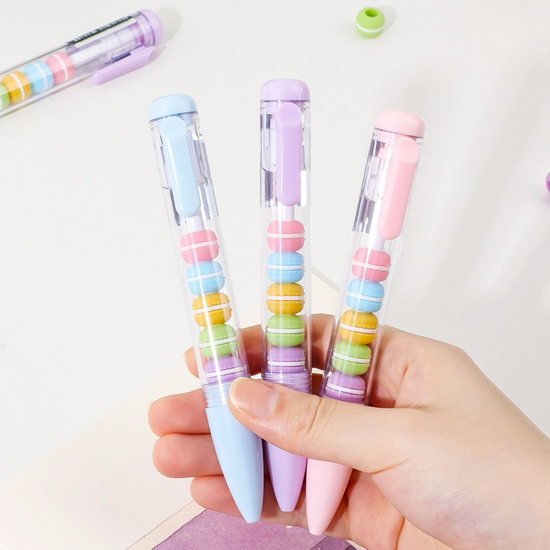 

Macaron Pen Pulpen Pena Gel Macaron Lucu 0.5mm Alat Tulis #t038