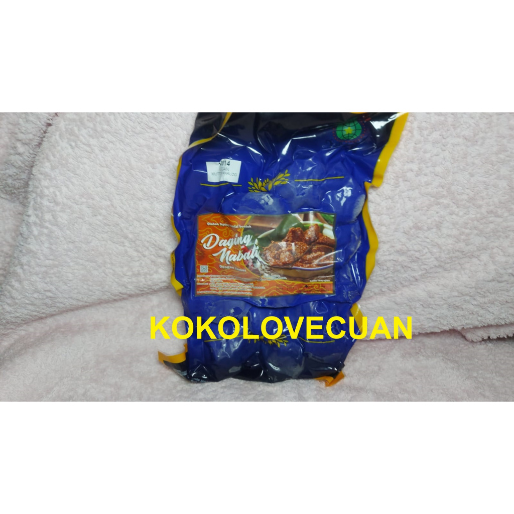 

Vegetarian Daging Kambing Mutton Goat Lamb 素食 山羊肉 protein kacang kedelai frozen food healthy plant based veggie natural herbivore no preservative made in Indonesia BPOM