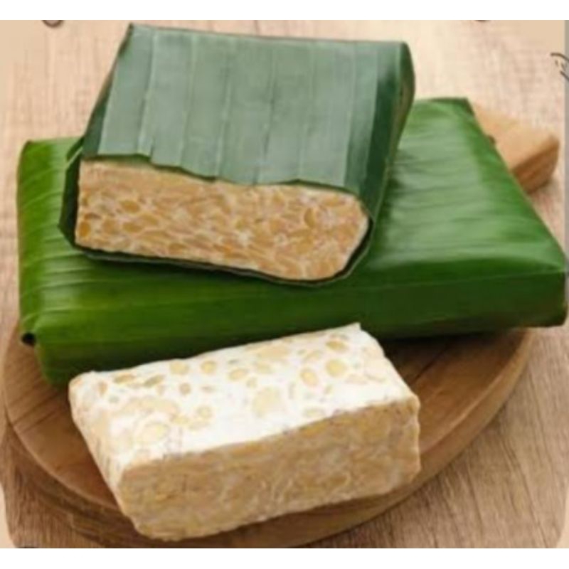 

Tempe Kedelai Bungkus Daun Pisang