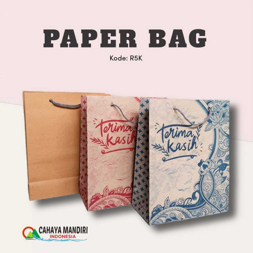 

PAPERBAG R5K(Size 18×8×22) PAPERBAG MURAH, TAS HAJATAN DAN SOVENIR BINGKISAN