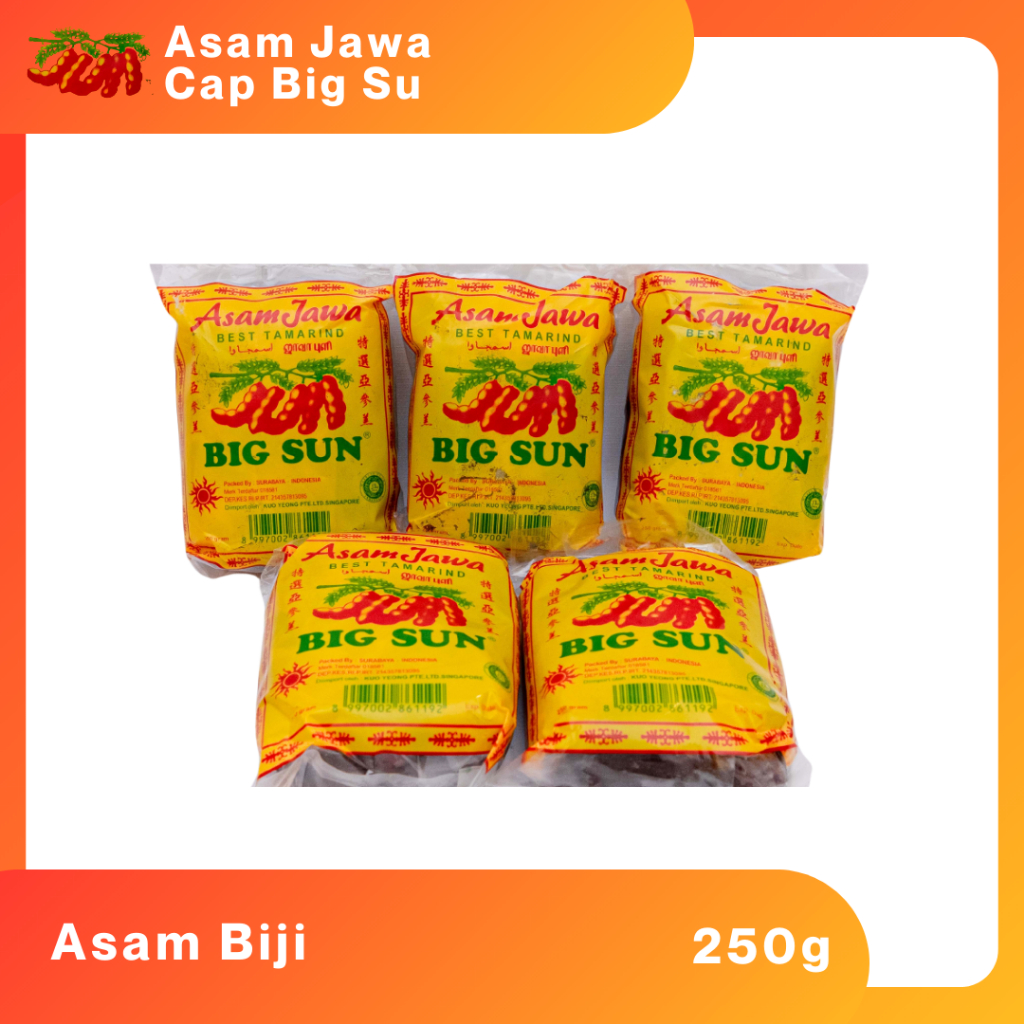 

ASAM JAWA ASAM BIJI 250GR CAP BIG SUN