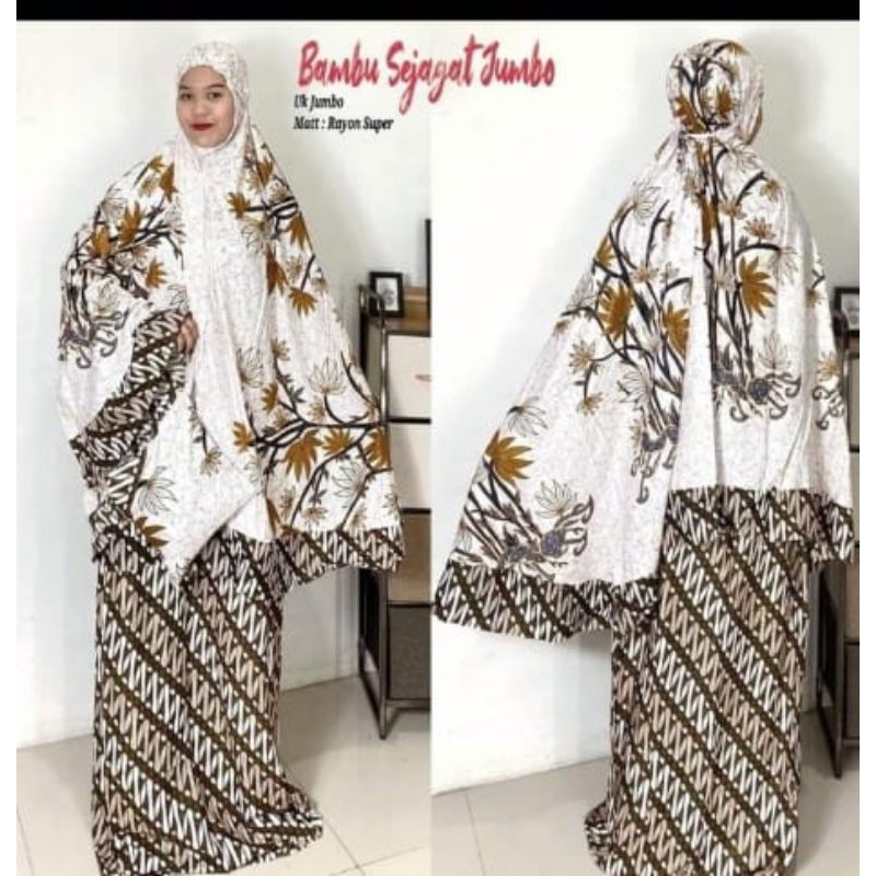 mukena Bali batik