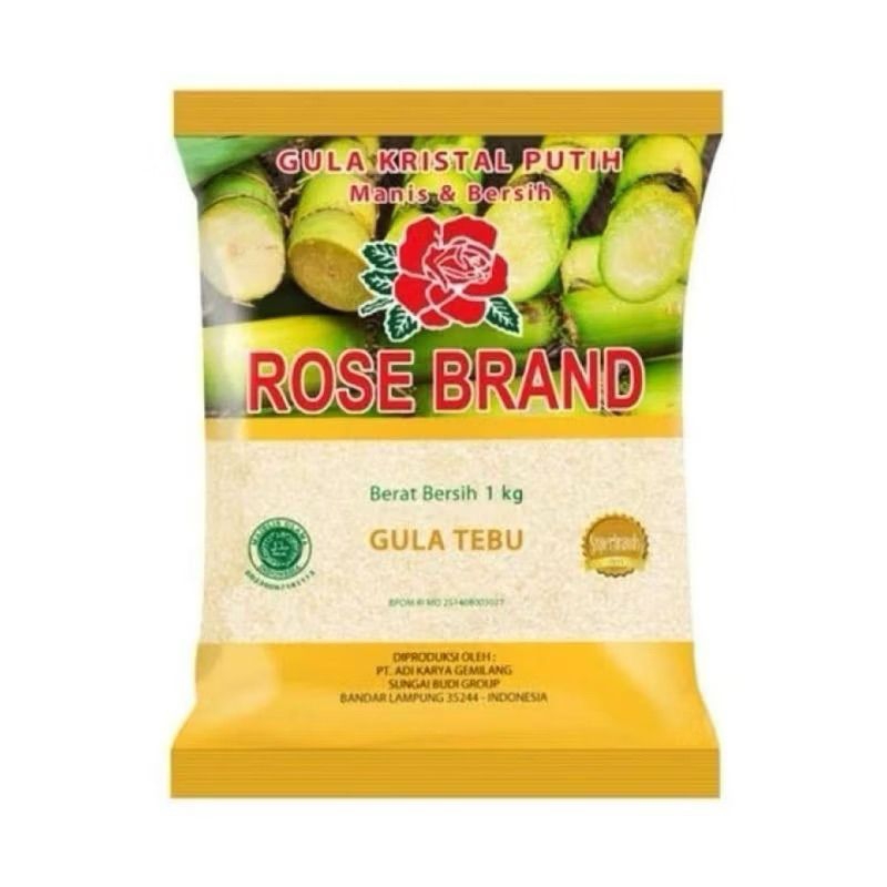 

Repacking gula pasir Rose brand ke kemasan sjp