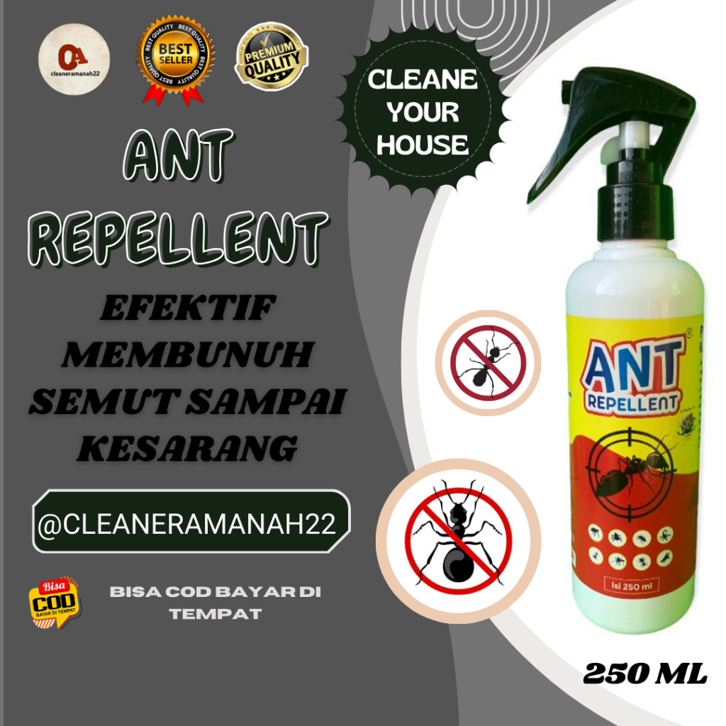 Obat Cair Pembasmi Semut Di Rumah Dan  Kebun Paling Ampuh Original