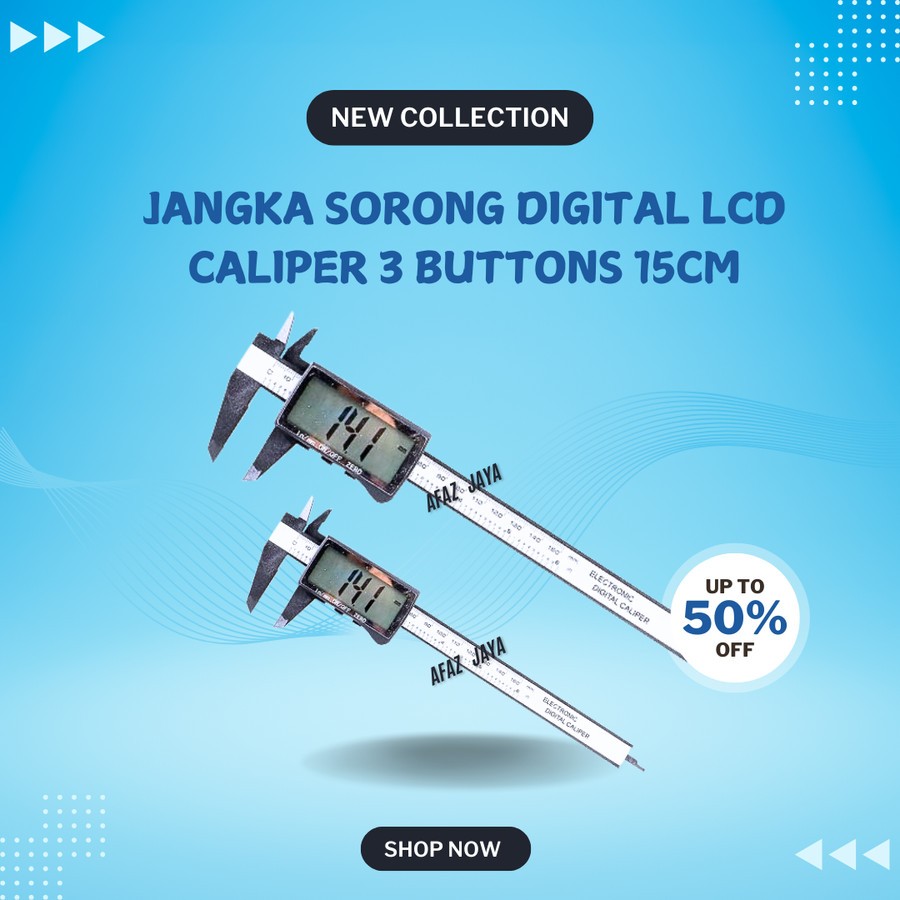 

Jangka Sorong Digital LCD Vernier Caliper Penggaris Sigmat Sketmat