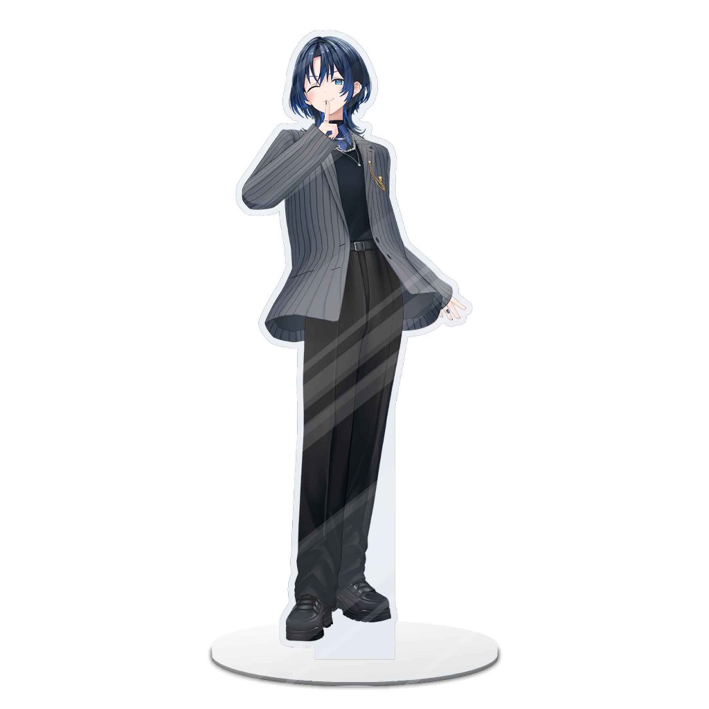 Stand akrilik figure vtuberHIODOSHI AOstandee 20cm-HOLOLIVEREGLOSSmaterial Akrilik