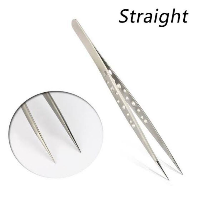 PINSET LURUS 9 LUBANG BAHAN TEBAL DAN TAJAM