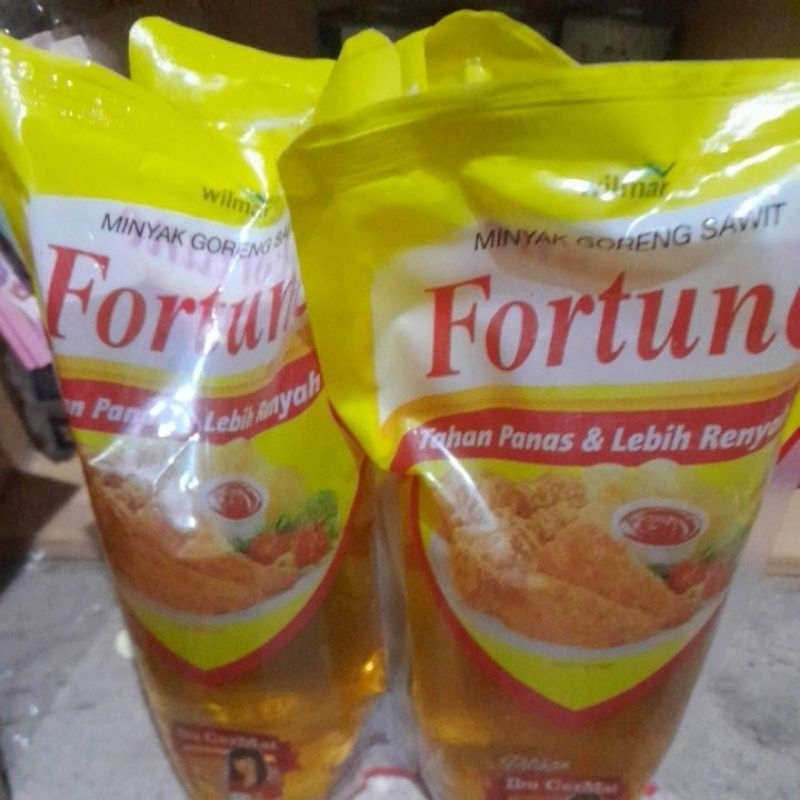 

Minyak Goreng Fortune Kemasan Pouch 1Liter