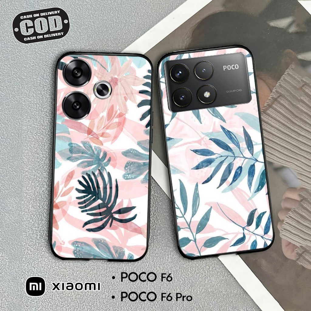 Softcase Kaca For POCO F6 & POCO F6 PRO - Case Handphone POCO F6 & POCO F6 PRO [T26].