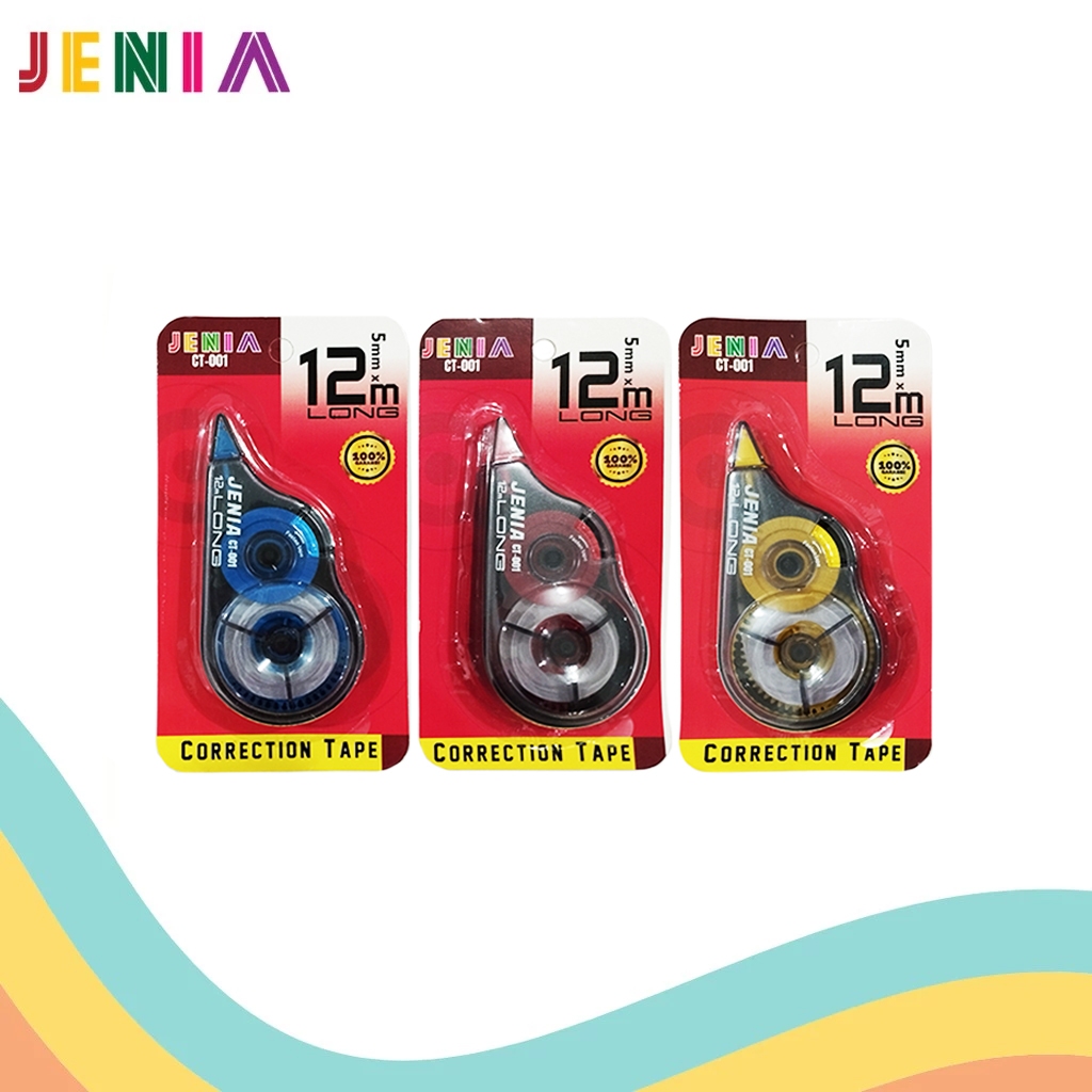 

CORRECTION TAPE JENIA CT-001 (1 PCS)