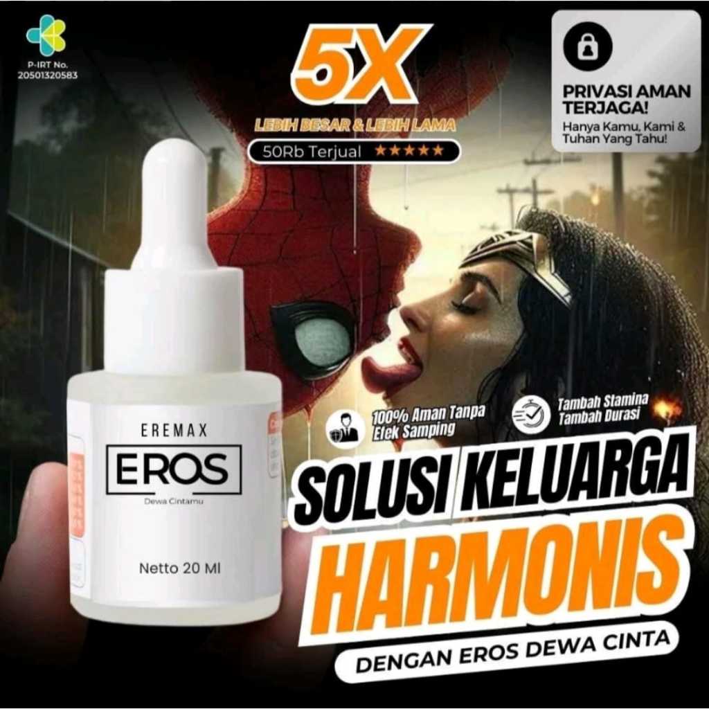 Eros Serum Tetes Pria Dewa | Serum Dewa Cintamu Cinta | Privasi Aman Bisa COD