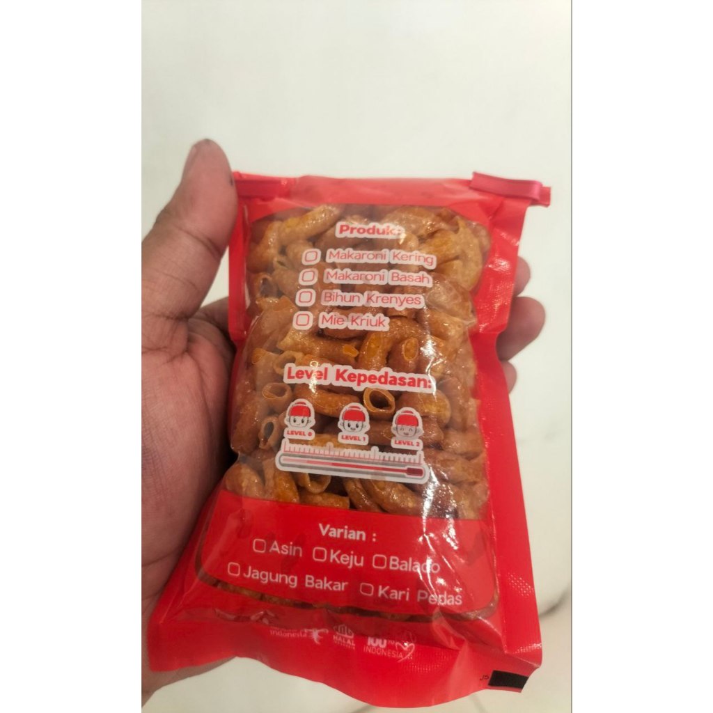 

Kemasan Bungkus Small Makaroni Ngehe