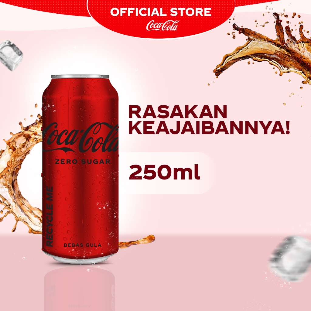 

Coca-Cola Zero - Kemasan Kaleng 250mL