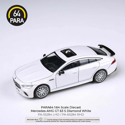 PA-65284 - PARA64 1/64 Mercedes - AMG GT 63 S White