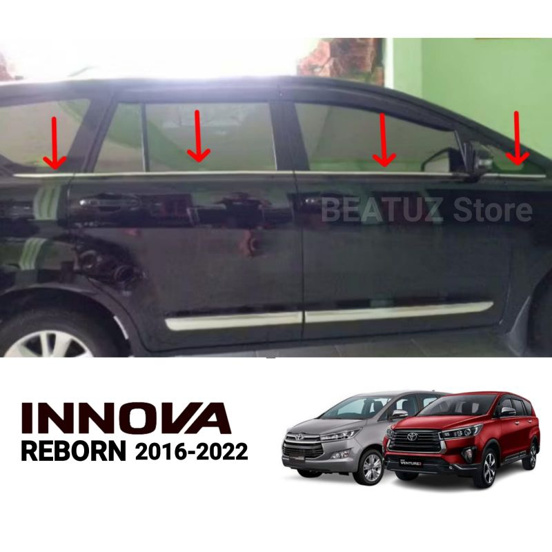 Lis Kaca Samping Innova Reborn 2016-2022