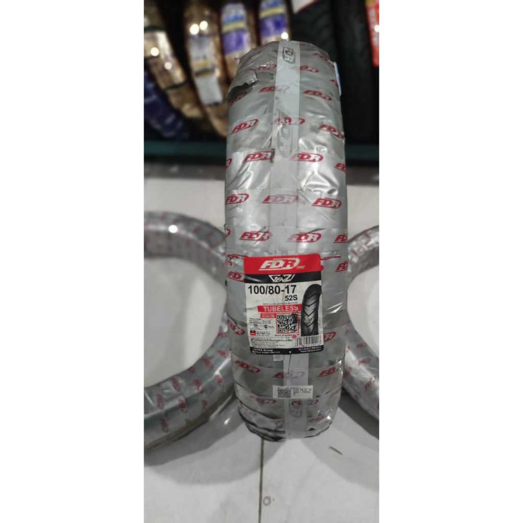 Ban Tubeless FDR GENZI 100/80-17