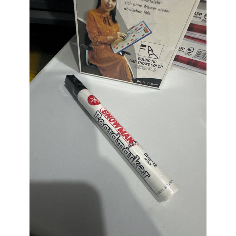 

Spidol Snowman White Board Marker BG-12 ( 1 pcs )