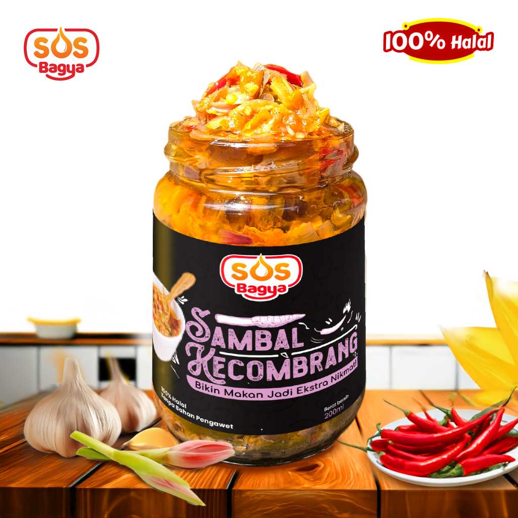 

1 BOTOL SOS BAGYA SAMBAL KECOMBRANG