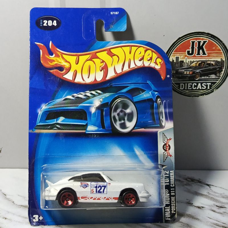 Hot wheels Porsche Carerra FINAL RUN 2003 RARE