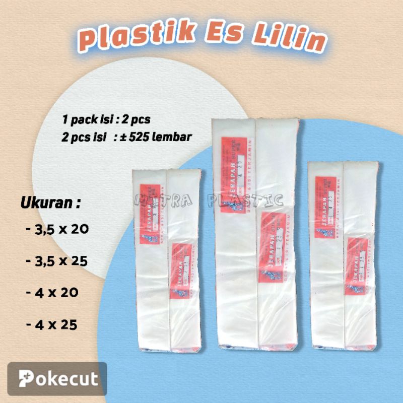 Plastik Es Lilin / Plastik PE Zebra es lilin