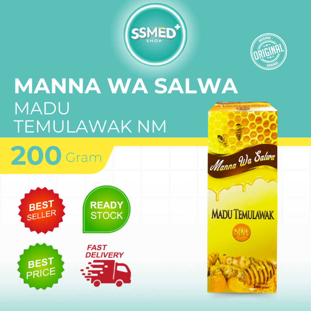 

MANNA WA SALWA MADU TEMULAWAK NM ISI 200 GR