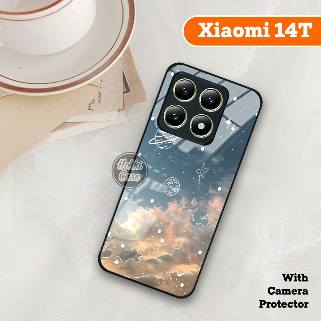 Case Xiaomi 14T - Softcase Glass Xiaomi 14T Terbaru - Casing Xiaomi 14T - Silikon Xiaomi 14T [105H]