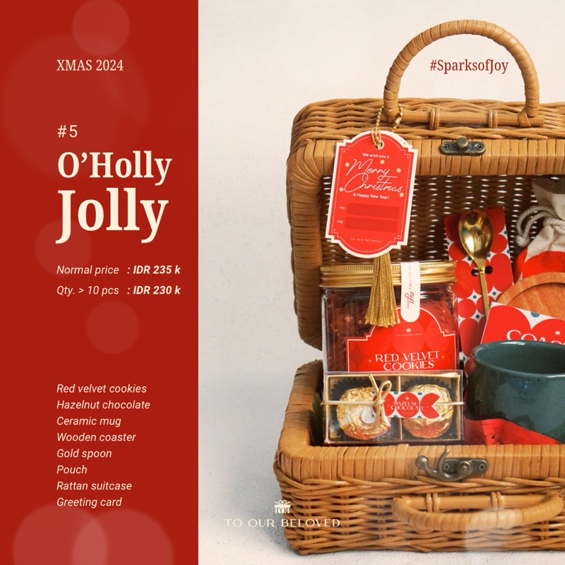 

XMAS 2024 | #5 O’Holly Jolly | Hampers Natal Premium Unik Lucu